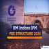 IIM Indore Releases IPM Fee Structure 2026; Total Academic Fee ₹38.3 Lakhs